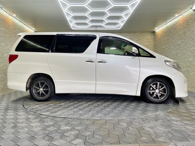 アルファード240Sリミテッド 4WD 5年保証 スマキー 両側パワスラ ナビ ETC 寒冷地仕様 禁煙 車検整備2年付 修復歴無