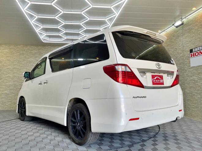 アルファード240Sリミテッド 4WD 5年保証 スマキー 両側パワスラ ナビ ETC 寒冷地仕様 禁煙 車検整備2年付 修復歴無