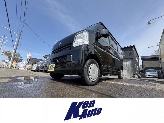 エブリィEVERY 4WD JYOIN TURBO何てったて TURBO 本州仕入寒冷地仕様　リアヒーター 検2付　Bluetoothフルセグナビ　電動格納ミラー　スタットレス付 4WD 660 5Dr