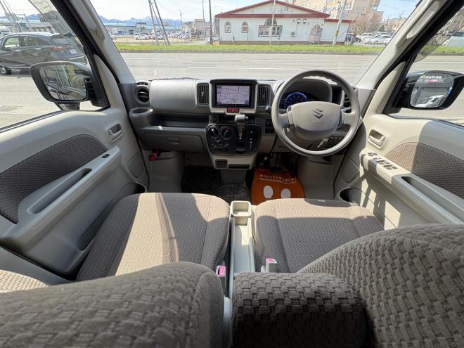 エブリィEVERY 4WD JYOIN TURBO何てったて TURBO 本州仕入寒冷地仕様　リアヒーター 検2付　Bluetoothフルセグナビ　電動格納ミラー　スタットレス付 4WD 660 5Dr
