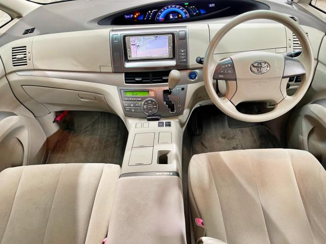 エスティマハイブリッドハイブリッド2.4X 4WD 5年保証 ワンオーナー パワスラ スマキー ナビTV Bカメ スターター 寒冷地仕様 禁煙 車検整備2年付 修復歴無