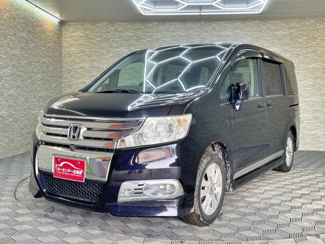 ステップワゴン2.0スパーダZ 4WD 5年保証 スマキー 両側パワスラ ナビ Bカメ 寒冷地仕様 禁煙 車検整備2年付 修復歴無