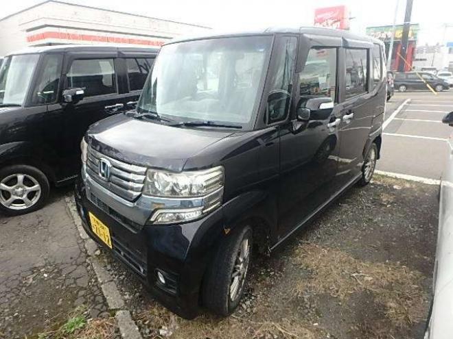 N-BOXカスタムG ターボAパッケージ 4WD　検9/5ターボナビテレビBカメラ 660