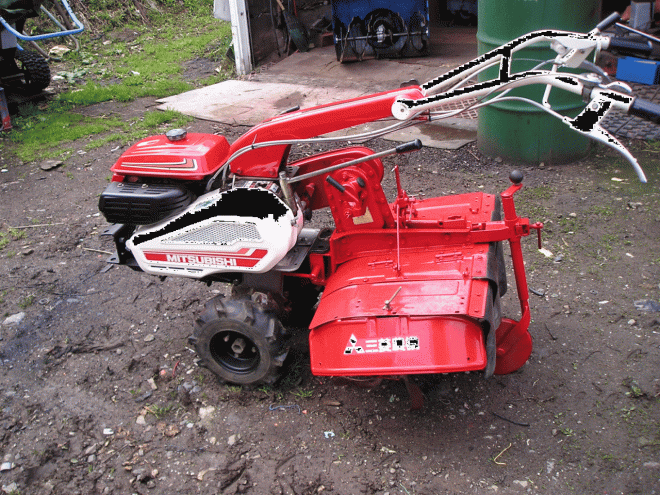 耕運機ミツビシ　耕運機　ＭＭ351Ｓ　外装塗装済み