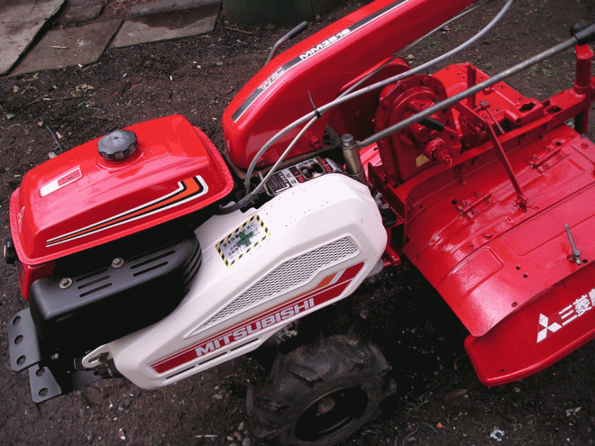 耕運機ミツビシ　耕運機　ＭＭ351Ｓ　外装塗装済み