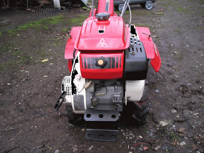 耕運機ミツビシ　耕運機　ＭＭ351Ｓ　外装塗装済み
