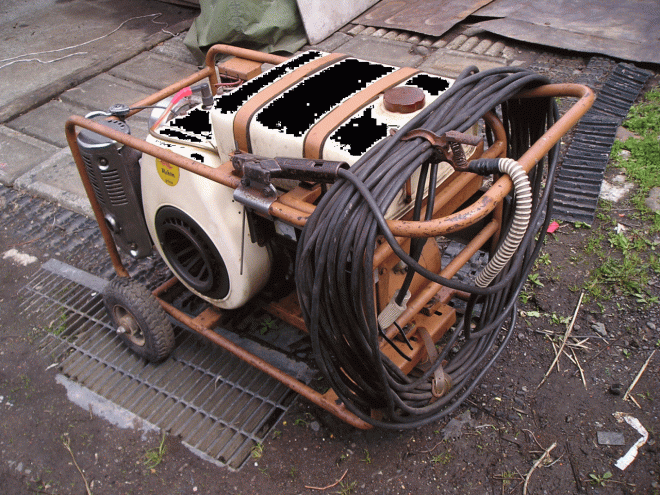 溶接機エンジン　ウエルダー　溶接機　セル始動　