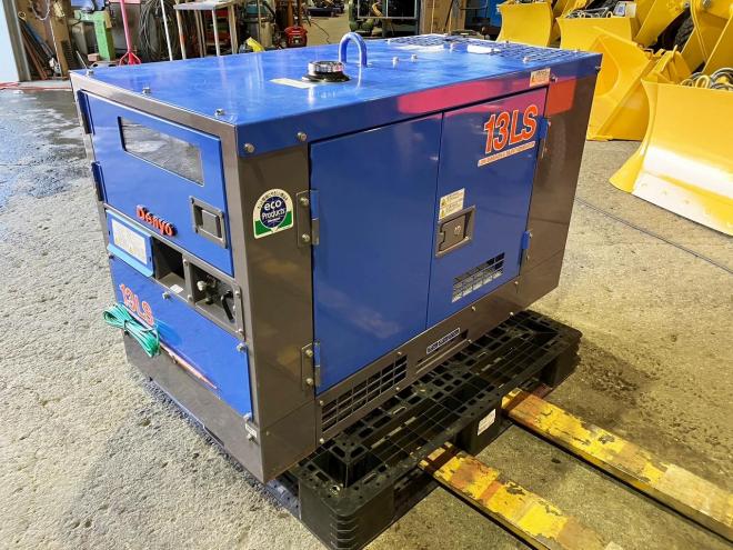 発電機デンヨー　中古　TLG-13LSY　三相200V　発電機