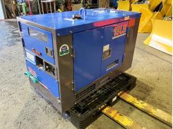 発電機  デンヨー　中古　TLG-13LSY　三相200... デンヨー　中古　TLG-13LSY　三相200V　発電機　資機材