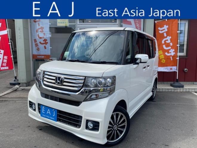 N-BOXカスタムG ターボパッケージ 4WD　1年保証/両Pスラ/BTナビ・フルセグ/Bカメラ 660