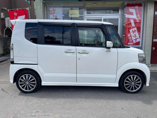 N-BOXカスタムG ターボパッケージ 4WD　1年保証/両Pスラ/BTナビ・フルセグ/Bカメラ 660