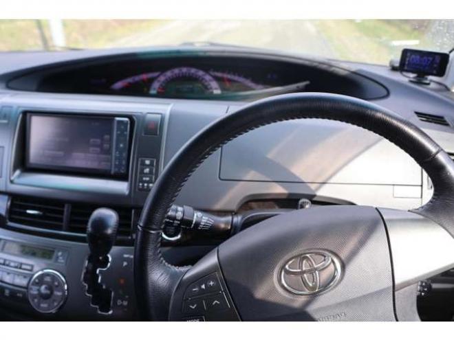 エスティマ2.4 アエラス レザーパッケージ 4WD　検2年　自社　ローンカノウ　両電スラ 2400