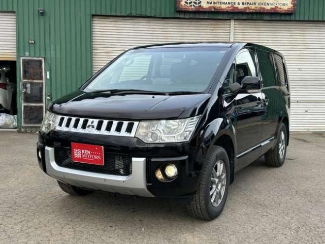 デリカD：5 2.2 D パワーパッケージ ディーゼルターボ 4WD　社外ナビ/Bカメラ/ETC/両側パワスラ 2300