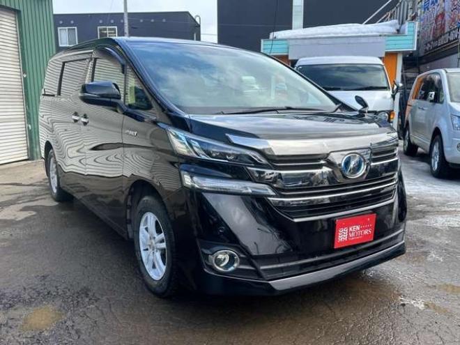ヴェルファイアハイブリッド 2.5 X E-Four 4WD　サンルーフ/社外ナビ/Bカメラ/左パワスラ 2500