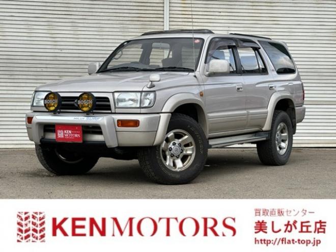 ハイラックスサーフ3.0 SSR-X ワイドボディ アクティブパッケージ装着車III ディーゼルターボ 4WD　サンルーフ/サイドステップ/純正アルミ 3000