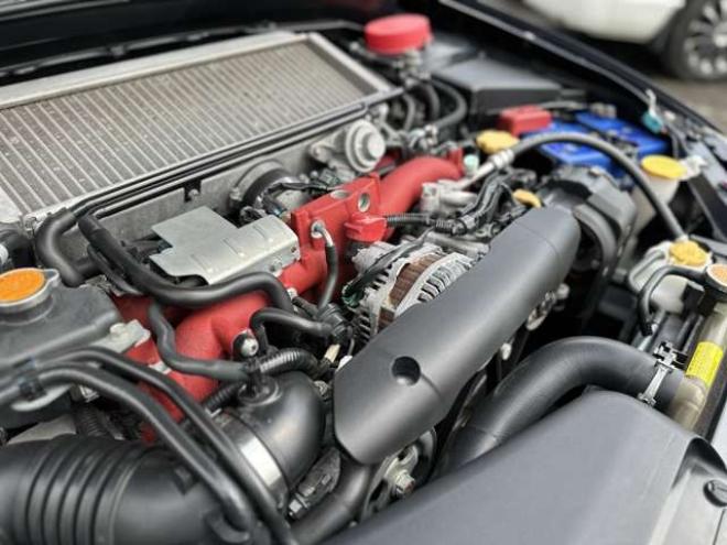 インプレッサハッチバックSTI 2.0 WRX 4WD　車高調/公認ロアアーム/社外ナビ/純正AW 2000