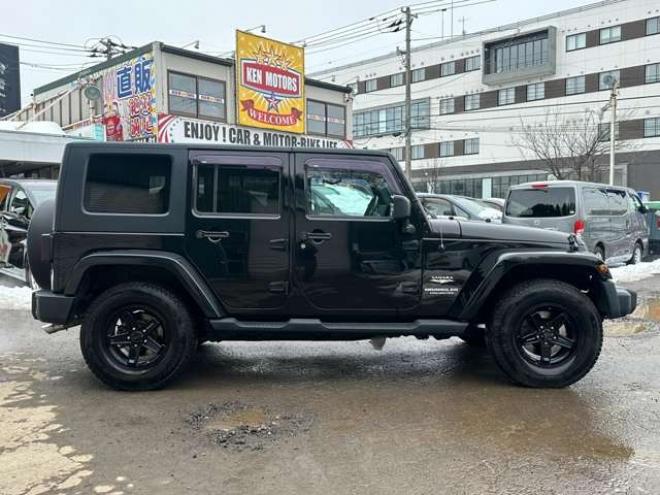 ラングラーアンリミテッド サハラ 4WD　社外AW/ABS/キーレス/ディーラー車/PS/PW 正規輸入車 3800
