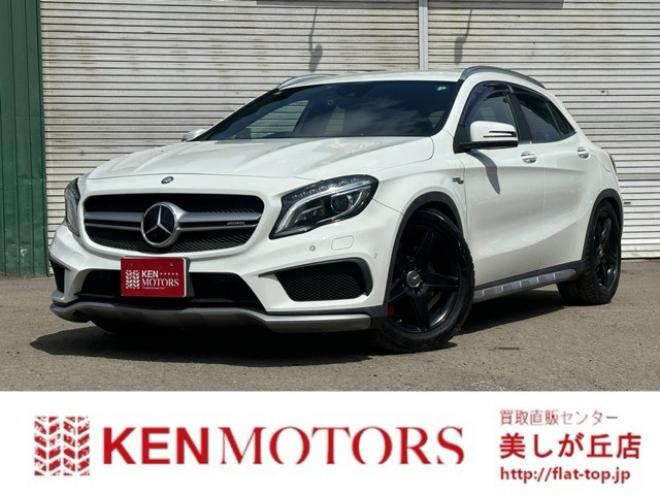 ベンツGLAクラス GLA 45 4マチック 4WD　電動Bドア/皮シート/クルコン/ドラレコ 正規輸入車 2000