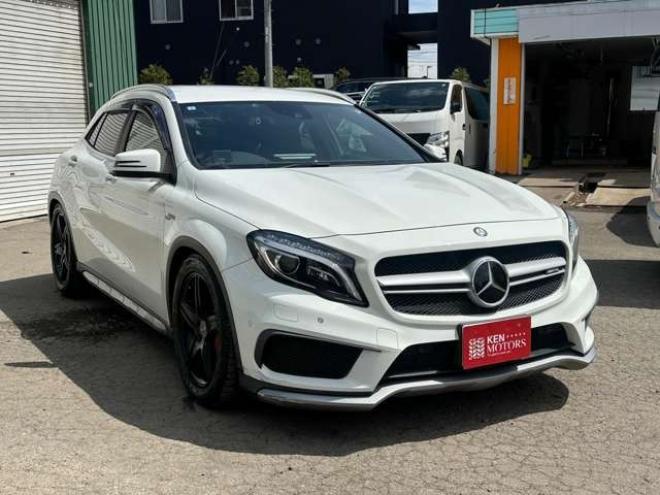 ベンツGLAクラス GLA 45 4マチック 4WD　電動Bドア/皮シート/クルコン/ドラレコ 正規輸入車 2000
