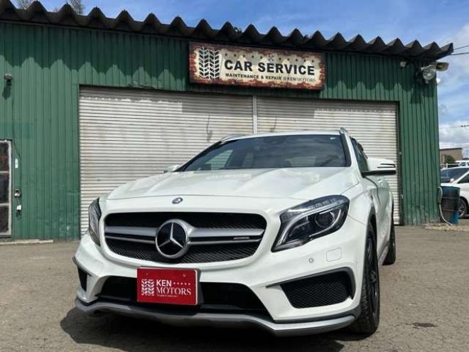 ベンツGLAクラス GLA 45 4マチック 4WD　電動Bドア/皮シート/クルコン/ドラレコ 正規輸入車 2000