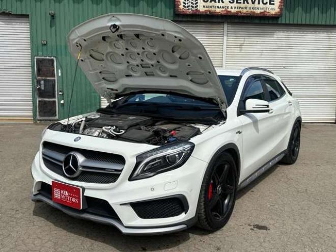 ベンツGLAクラス GLA 45 4マチック 4WD　電動Bドア/皮シート/クルコン/ドラレコ 正規輸入車 2000