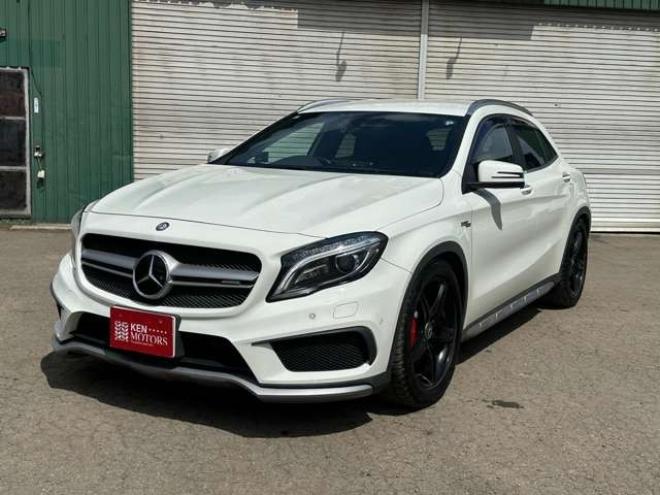 ベンツGLAクラス GLA 45 4マチック 4WD　電動Bドア/皮シート/クルコン/ドラレコ 正規輸入車 2000