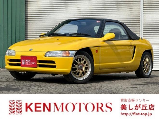 ビート　MT/幌新品交換/全塗装済/社外ハンドル/外AW 2WD 660
