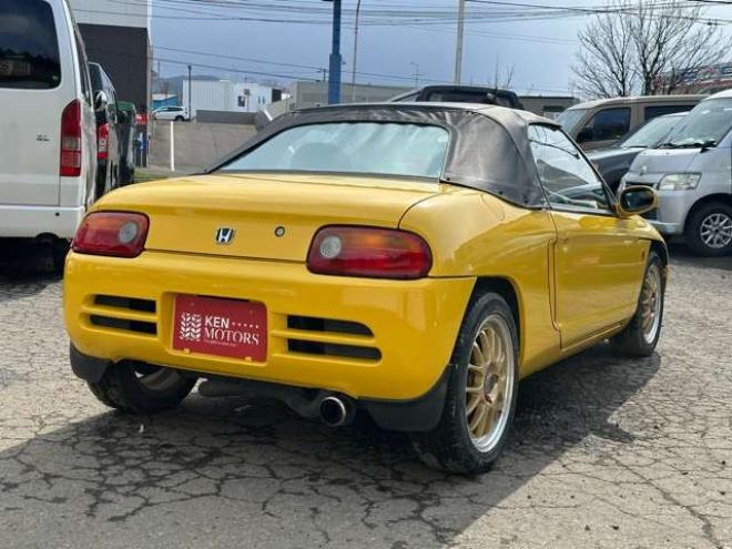 ビート　MT/幌新品交換/全塗装済/社外ハンドル/外AW 2WD 660