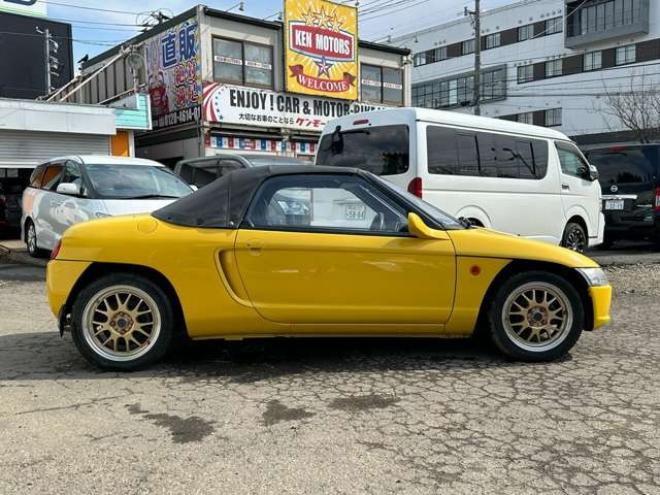 ビート　MT/幌新品交換/全塗装済/社外ハンドル/外AW 2WD 660