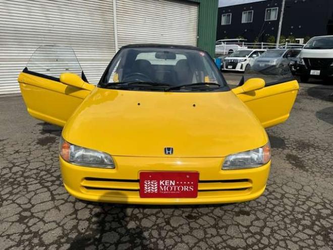 ビート　MT/幌新品交換/全塗装済/社外ハンドル/外AW 2WD 660