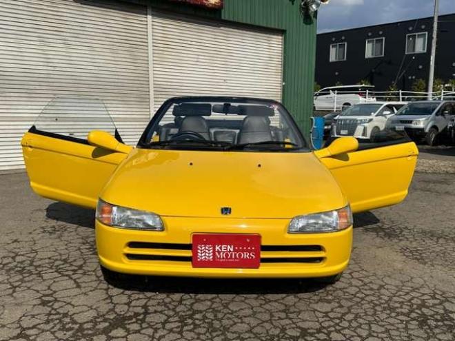 ビート　MT/幌新品交換/全塗装済/社外ハンドル/外AW 2WD 660