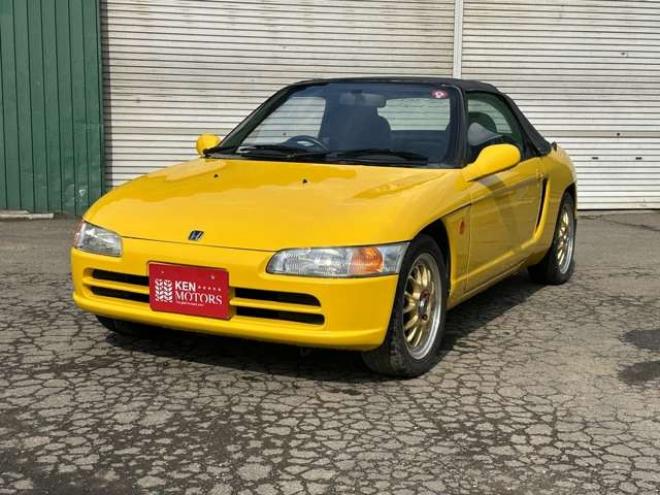 ビート　MT/幌新品交換/全塗装済/社外ハンドル/外AW 2WD 660