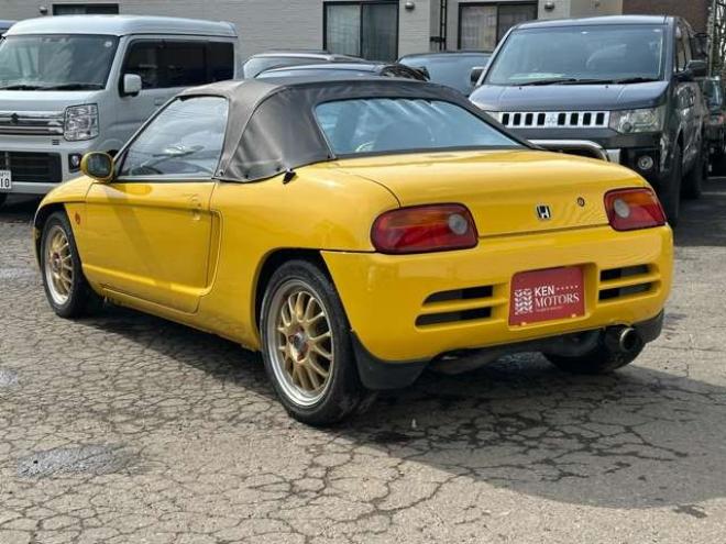 ビート　MT/幌新品交換/全塗装済/社外ハンドル/外AW 2WD 660