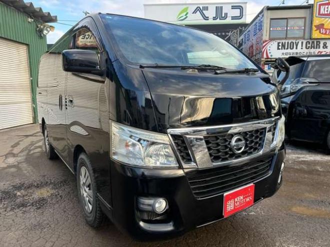 キャラバンNV350 2.5 プレミアムGX ロングボディ ディーゼルターボ 4WD　記録簿/ディスプレイオーディオ/Bカメラ 2500