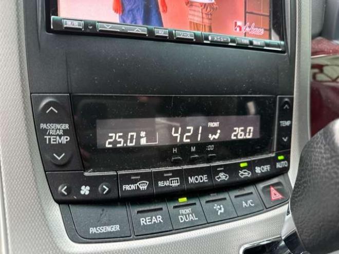 アルファード2.4 240S 4WD　ワンオーナー/社外ナビ/後席モニタ/エアロ 2400
