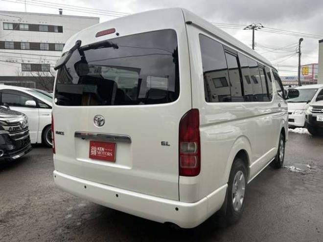 ハイエース2.7 GL ロング ミドルルーフ 4WD　左リア電動/社外ナビTV/10人乗/スターター 2700