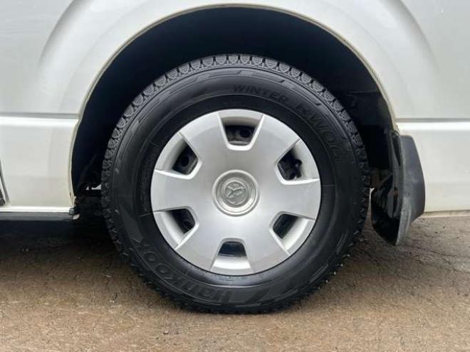 ハイエース2.7 GL ロング ミドルルーフ 4WD　左リア電動/社外ナビTV/10人乗/スターター 2700
