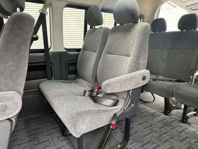 ハイエース2.7 GL ロング ミドルルーフ 4WD　左リア電動/社外ナビTV/10人乗/スターター 2700