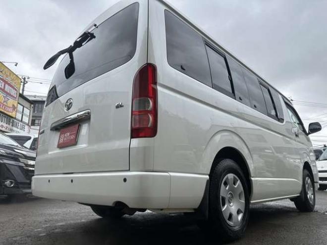 ハイエース2.7 GL ロング ミドルルーフ 4WD　左リア電動/社外ナビTV/10人乗/スターター 2700