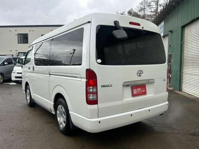 ハイエース2.7 GL ロング ミドルルーフ 4WD　左リア電動/社外ナビTV/10人乗/スターター 2700