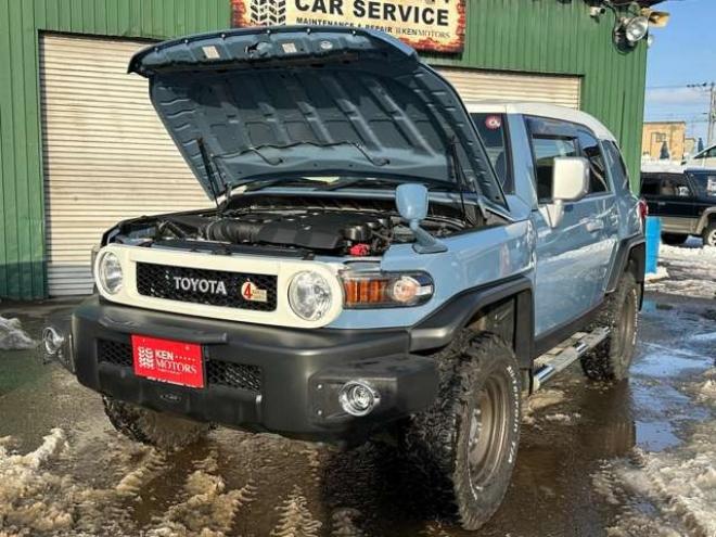 FJクルーザー4.0 カラーパッケージ 4WD　ヒッチキャリア/純正ナビ/サイドステップ 4000