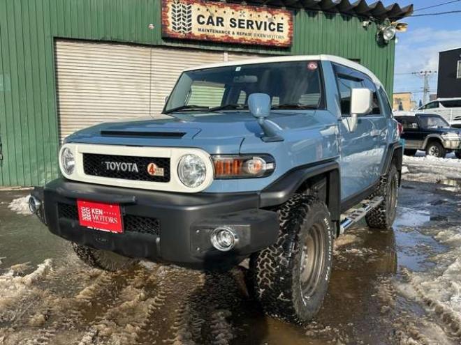 FJクルーザー4.0 カラーパッケージ 4WD　ヒッチキャリア/純正ナビ/サイドステップ 4000