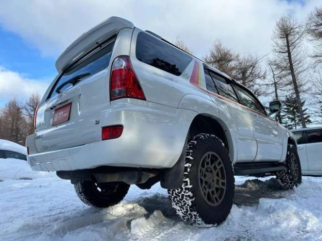 ハイラックスサーフ2.7 SSR-X リミテッド 4WD　リフトアップ/社外ナビ/PS/PW/AW/キーレス 2700