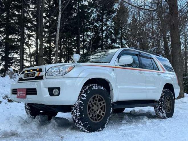 ハイラックスサーフ2.7 SSR-X リミテッド 4WD　リフトアップ/社外ナビ/PS/PW/AW/キーレス 2700