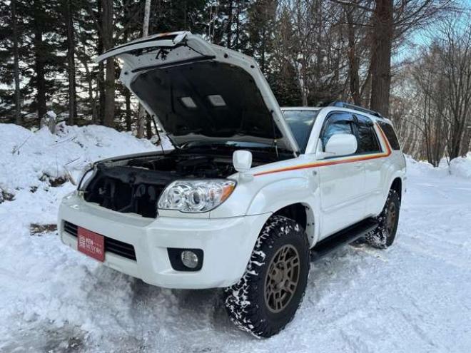 ハイラックスサーフ2.7 SSR-X リミテッド 4WD　リフトアップ/社外ナビ/PS/PW/AW/キーレス 2700