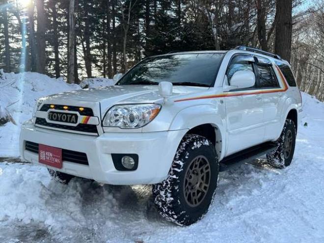 ハイラックスサーフ2.7 SSR-X リミテッド 4WD　リフトアップ/社外ナビ/PS/PW/AW/キーレス 2700