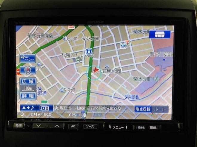 アルファード２４０Ｓ　プライムセレクションⅡ　タイプゴールド　本州仕入　ワンオーナー　禁煙車　ＷＡＫＯＳバリアスコーティング済　純正１８インチＡＷ　社外１６ＡＷ＋スタッドレスタイヤ付　両側パワースライドドア　パワーバックドア　アルパインＨＤＤナビ（フルセグ地デジ　ＤＶＤ再生　ミュージックサーバー）＋バックカメラ　アルパイン製リアフリップダウンモニター　前後コーナーセンサー　横滑り防止装置　ＨＩＤ　ＥＴＣ 　タイミングチェーン 4WD 2400 5Dr