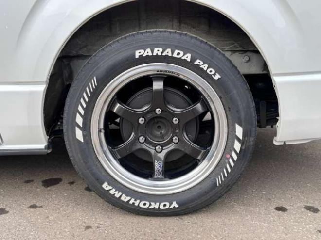 ハイエースバン2.8 スーパーGL ダークプライムII ロングボディ ディーゼルターボ 4WD　8インチナビTV 両側パワスラ ベッドキット 2800