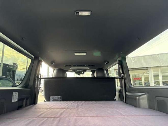ハイエースバン2.8 スーパーGL ダークプライムII ロングボディ ディーゼルターボ 4WD　8インチナビTV 両側パワスラ ベッドキット 2800