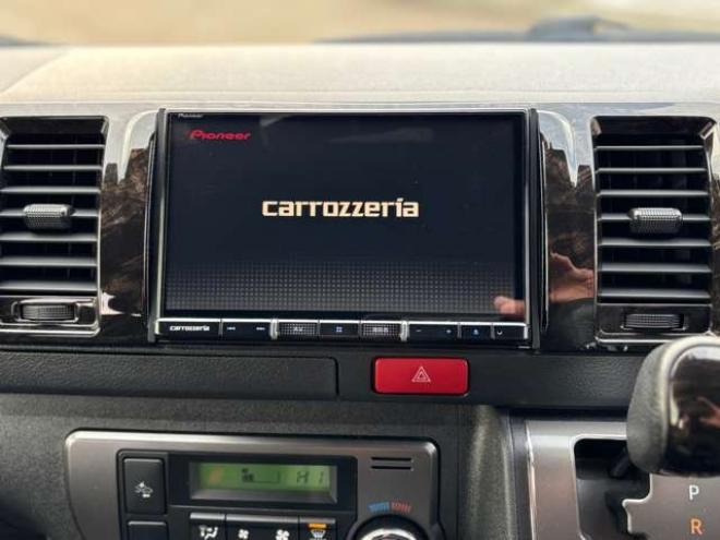 ハイエースバン2.8 スーパーGL ダークプライムII ロングボディ ディーゼルターボ 4WD　8インチナビTV 両側パワスラ ベッドキット 2800